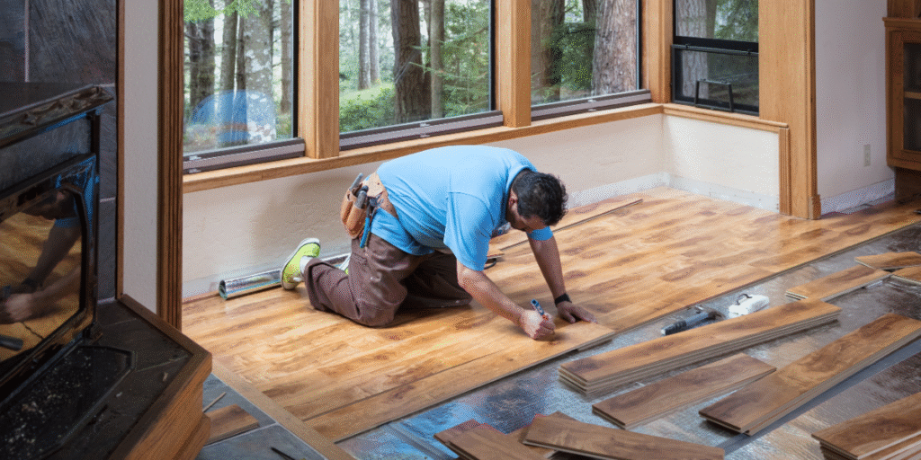 Custom Hardwood Floor Installation