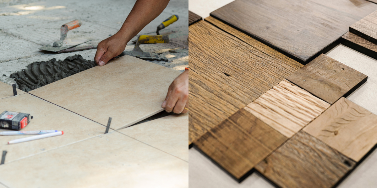 Tile vs. Hardwood
